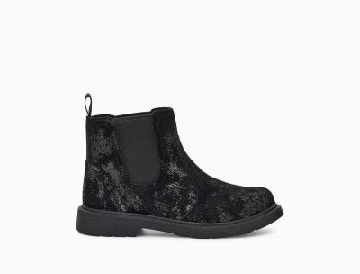UGG Bolden Metallic Boots for Big Kids - Metal Black India